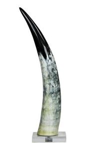 Decoración de cuerno de búfalo, cuerno hecho a mano - Product Image 3