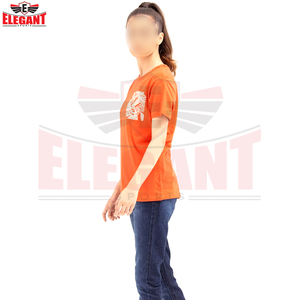 OEM ODM, Crea Tu Propia Ropa para Mujer, Camisetas Transpirables de Tela Suave, Camisetas de Algodón Estampadas de Corte Regular para Mujer - Product Image 3