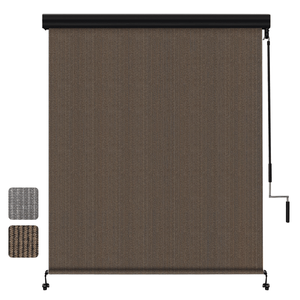 Tapparella in Alluminio - 8FT X 6FT Moderna con Copertura in PVC/HDPE - Per Uso Interno ed Esterno - Product Image 6