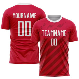 เสื้อยืดฟุตบอลพิมพ์ลาย 3 มิติสำหรับผู้ชาย เสื้อผ้ากีฬาแบบกำหนดเองได้ พร้อมชื่อและหมายเลขส่วนตัว เสื้อฟุตบอล - Product Image 2