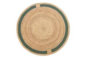 Luxury Product Modern <b>Round</b> Braided Jute Rug Handmade Geometric Design Floor Covering Direct From Factory ITHL - Product Image 5