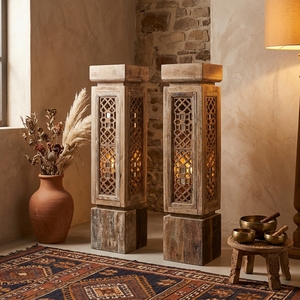 Pieds de meubles en bois massif sculpté de qualité supérieure, pieds de table de remplacement, design moderne, solides, installation facile, décoratifs, chambre à coucher, hôtel - Product Image 5