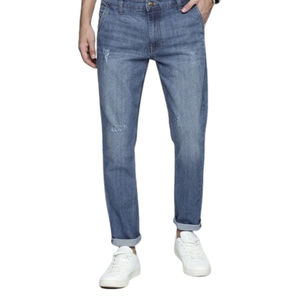 Pantalones Vaqueros de Algodón 100% Personalizados, de Color Sólido, de la Mejor Calidad, con el Último Diseño, al por Mayor, Personalizables en Color, Talla y Estilo, Pantalones Vaqueros para Hombre - Product Image 3