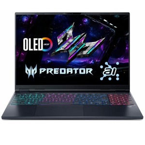 โน้ตบุ๊คเกมมิ่งสำหรับ A-cer <span class=keywords><strong>Predator</strong></span> Helio Neo 16S AI Intel Core Ultra 9-275HX แรม 32GB DDR5 ความจุ 1TB การ์ดจอ RTX5070Ti หน้าจอ 2560*1600 2.5K OLED 240Hz ขนาด <span class=keywords><strong>16</strong></span> นิ้ว - Product Image 3