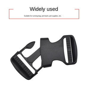 Hebillas de Plástico de Liberación Lateral Multitamaño Negras, Clips Desmontables para Correas de Mochilas, Equipaje y Bolsas de Aire Libre - Product Image 3