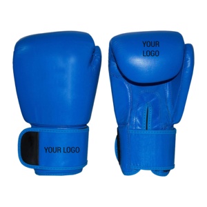 Guantes de Boxeo Hechos a Medida, Cuero Genuino, Marca Privada OEM, Guantes de Entrenamiento Profesional, Venta al Por Mayor de Fábrica - Product Image 3