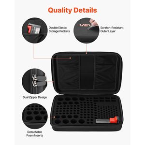 Scatola organizer impermeabile per batterie con cerniera per una conservazione efficiente - Product Image 6