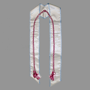 Cordons d'honneur de graduation personnalisés de haute qualité, couleurs unies, durables, pour sacs et cérémonies de remise des diplômes, prix abordable - Product Image 1