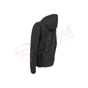 Vestes à capuche softshell personnalisées pour hommes et femmes, coupe-vent, imperméables, avec fermeture éclair et cordon de serrage, pour le sport en extérieur - Product Image 2