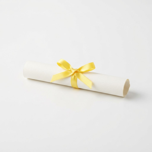 Cinta de satén amarilla de una sola cara de 6 mm, fabricante de cintas personalizadas, paquete de 20 rollos x 8 metros para embalaje minorista, lazos de floristería, venta al por mayor - Product Image 2