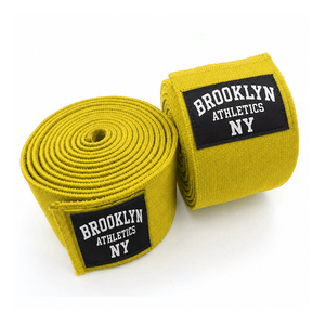 Heavy-Duty Breathable Natural Rubber Professional Protection Unisex <b>Knee</b> <b>Wraps</b> for Weightlifting - Product Image 4
