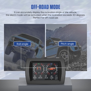 MRCARTOOL M85 เครื่องวัดความเร็วแบบดิจิตอล HUD อเนกประสงค์สำหรับยานยนต์ พร้อม GPS เครื่องวัดความเอียง เครื่องวัดความลาดชัน สำหรับรถออฟโรด SUV - Product Image 4