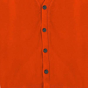 <b>Men</b> Knit <b>Cardigan</b> Sweater Acrylic Fabric <b>Long</b> Sleeve Button Down Front Soft Warm Comfortable Casual Sweater Ribbed Cuffs Hem - Product Image 5