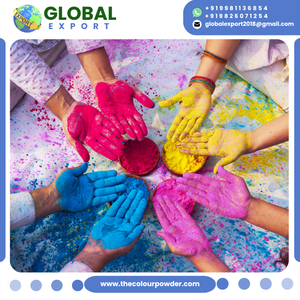 Organic Holi Color <b>Powder</b> <b>Dust</b>-Free 20+ Shades Including Saffron, Magenta & Violet Safe For Skin & Environment Customize Packs - Product Image 6