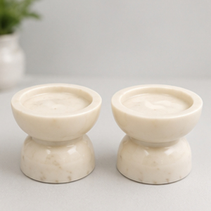Marble Round Incense <b>Burner</b> Tabletop Indoor Decor Minimalist Design Durable Living Room All Seasons - Product Image 3