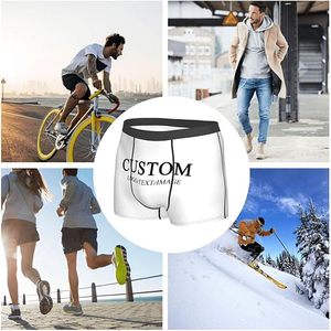 Boxers pour hommes en polyester et coton à séchage rapide - Product Image 5