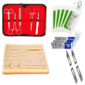 Kit de Suturas Reutilizables Surgiactive, Manual del Fabricante, Aprobado por CE e ISO, Garantía de 5 Años, para Estudiantes de Medicina y Entrenamiento Quirúrgico - Product Image 4