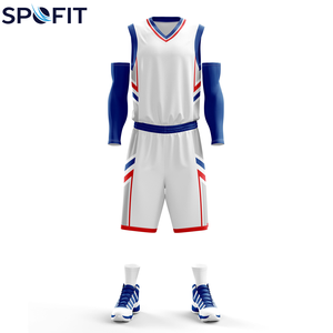 Uniforme de basket-ball personnalisé pour hommes, logo personnalisé, sublimation, vêtements de sport à séchage rapide, haute performance, uniforme de basket-ball 100% polyester - Product Image 5