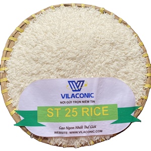 Haute qualité 100% bio ST25 riz long grain Viet Nam doux séché spécialité Basmati meilleur Contact du monde Kelvin WhatsApp 84 924 - Product Image 5