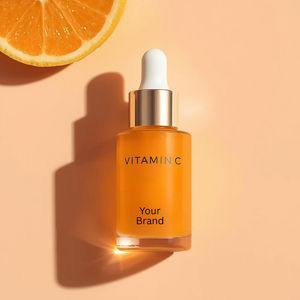 Sérum Visage Anti-Âge Éclaircissant à la Vitamine C et à l'Acide Hyaluronique pour la Réduction des Taches Brunes, le Traitement de l'Acné et des Rides, et l'Éclat de la Peau - Product Image 4