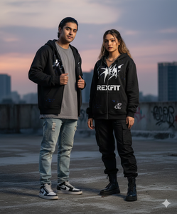 Sudaderas con Cremallera de Corte Perfecto, Novedad al por Mayor, Estilo Urbano, de Algodón Grueso con Forro Polar, Personalizables con Serigrafía - Product Image 6
