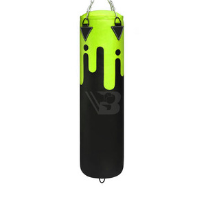Sacs de frappe robustes en cuir avec logo personnalisé / Équipement de boxe en gros - Sac de frappe lourd à vendre - Product Image 2