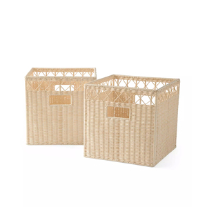 Rattan <b>Basket</b> Premium Quality Handmade Natural Eco Friendly Storage Organizer Home Decor Multi Use Laundry Best Seller - Product Image 6