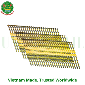 Clavos para Enmarcar de 3.0x76 mm, Tipo Tornillo, Fáciles de Usar, Hechos en Vietnam, para Trabajos de Madera y Enmarcado |   Clavos en tiras de plástico - Product Image 3