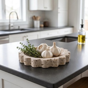 Luxury Modern Travertine Resin Tray Handmade <b>Epoxy</b> Decorative Serving Plate for Dining <b>Table</b> <b>Coffee</b> <b>Table</b> Kitchen Countertop and - Product Image 3