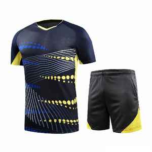 Uniforme de Tenis Ergonómico Sublimado con Cuello Redondo para Hombre, Venta al Por Mayor, Todas las Tallas, Logotipo de Equipo Personalizado, Uniforme de Tenis 2026 - Product Image 4