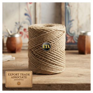 Best Quality 74LBS 2-Ply 100% <b>Jute</b> Yarn Eco-Friendly Textured Raw Material for Sewing Knitting Weaving and Hand Knitting - Product Image 1
