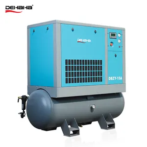 Compressore d'aria industriale a vite DEHAHA 11 kW 16 bar per taglio acrilico