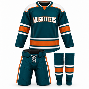 Uniformes de Hockey sobre Hielo, Producto en Oferta, Hecho en Pakistán, Mejor Material, Nuevo Modelo, Uniforme de Hockey sobre Hielo Más Vendido - Product Image 6