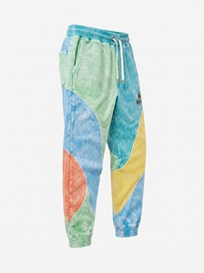 Pantalones de chándal vintage con lavado ácido, joggers de felpa oversize, pantalones casuales deportivos de algodón suave con cordón para entrenamiento y descanso, con OEM ODM - Product Image 3