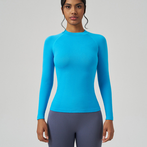 Camiseta OEM Ligera de Compresión para Ejercicio y Entrenamiento al Aire Libre, Camiseta de Compresión para Mujer, Suave, Elástica y Personalizable - Product Image 1