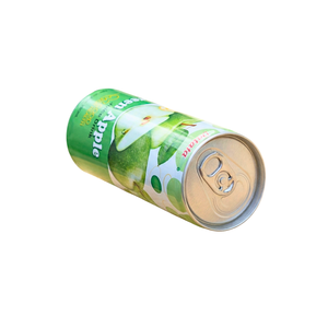 Jugo de Manzana Verde en Lata Delgada de 250 ml, Alta Calidad, Nuevo, OEM/ODM, Marca Privada, Jugo de Frutas y Vegetales - Product Image 2