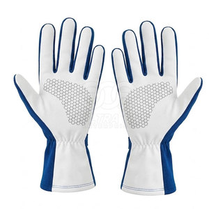 Guantes Profesionales para Carreras de Autos, Resistentes al Fuego, Tela Nomex, Diseño de Palma de Alto Agarre, Impermeables, Ligeros, Dedos Completos, para Pista - Product Image 5