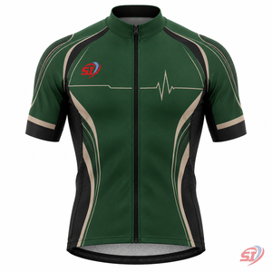 Maillot de Ciclismo Personalizado para Hombre, Inspirado en la Carrera de Pistas, Transpirable, que Absorbe la Humedad, sin Mangas, de Poliéster, para Ciclismo - Product Image 1