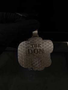 Pendentif chaîne hip-hop personnalisé de 3 pouces en argent sterling 925 avec diamants Moissanite VVS - Product Image 3