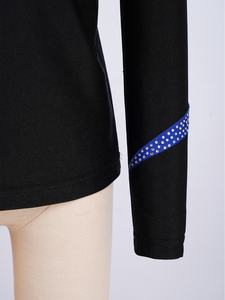 Trajes de patinaje artístico para niños de 6 a 16 años, camisetas para presentaciones y competencias, trajes rojos de baile latino lírico. - Product Image 5