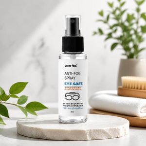 Spray Limpiador de Lentes Antivaho VIEW OK, Seguro para los Ojos, Plástico, Deportivo, 20 ml, para Gafas de Natación y Lentes, Uso en Flotadores de Natación - Product Image 1