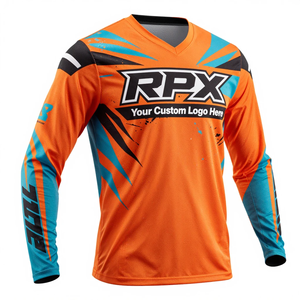 Nouvelle arrivée, maillot de motocross coupe-vent, impression par sublimation, design imprimé pour la course à moto, maillot de moto pour la conduite en plein air - Product Image 1