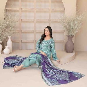 Punjabi Suits Women Embroidered Comfortable Ethnic Modern Design Party Wear Viscose Tawakkal Pakistani Indian Clothing Fully - Product Image 3