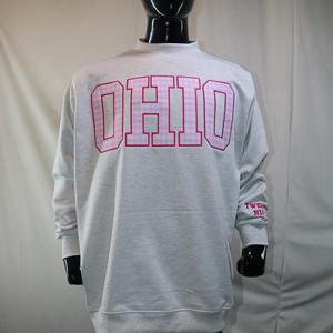 Sweat-shirts OHIO à col montant 450 GSM, broderie personnalisée avec nom, coupe ample et carrée, 100% coton molletonné French Terry - Product Image 4