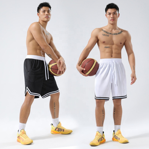 Pantalones Cortos Deportivos para Hombre, de Malla Sólida, Secado Rápido, Transpirables, para Deportes de Tabla, de Poliéster y Algodón, Diseño Personalizado, Venta al Por Mayor - Product Image 2