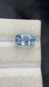 Certified Natural Top Color <b>Aquamarine</b> Rectangle Cushion Cut <b>Stone</b> With Good Luster Quality Loose Gemstone 4.37 Carat - Product Image 2
