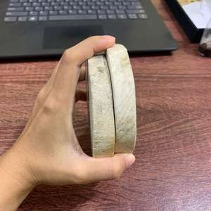 Sous-verre en agate à motif corail naturel – Sous-verre rond poli à la main pour boissons – Protection de table décorative haut de gamme de 10 cm - Product Image 5