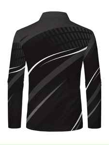 Polo à manches longues personnalisé style Hip Hop 2026 pour homme – Idéal pour l'été décontracté et les livraisons – Avec logo personnalisé - Product Image 2