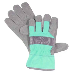 Top Grade Heavy Duty Canadian Rigger Gloves Excellent Cowhide Split Leather Industrial Safety Gloves for Hand <b>Arm</b> Protection - Product Image 2