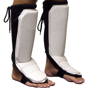 Protections de tibia de qualité supérieure pour la boxe et l'entraînement MMA avec emballage personnalisé AI-SG-039 - Product Image 6
